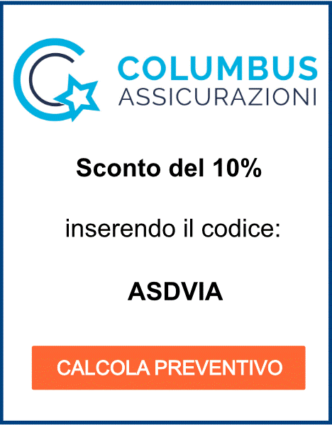 codice sconto Columbus Assicurazioni codice sconto Columbus Assicurazioni